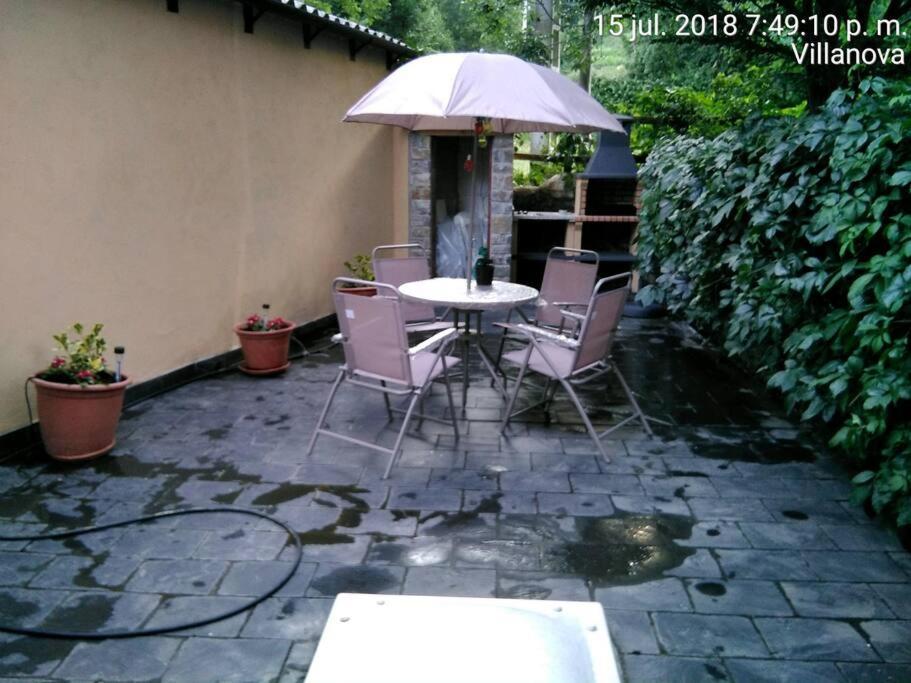 Вилла Adosado Con Gran Terraza Вильянова Экстерьер фото